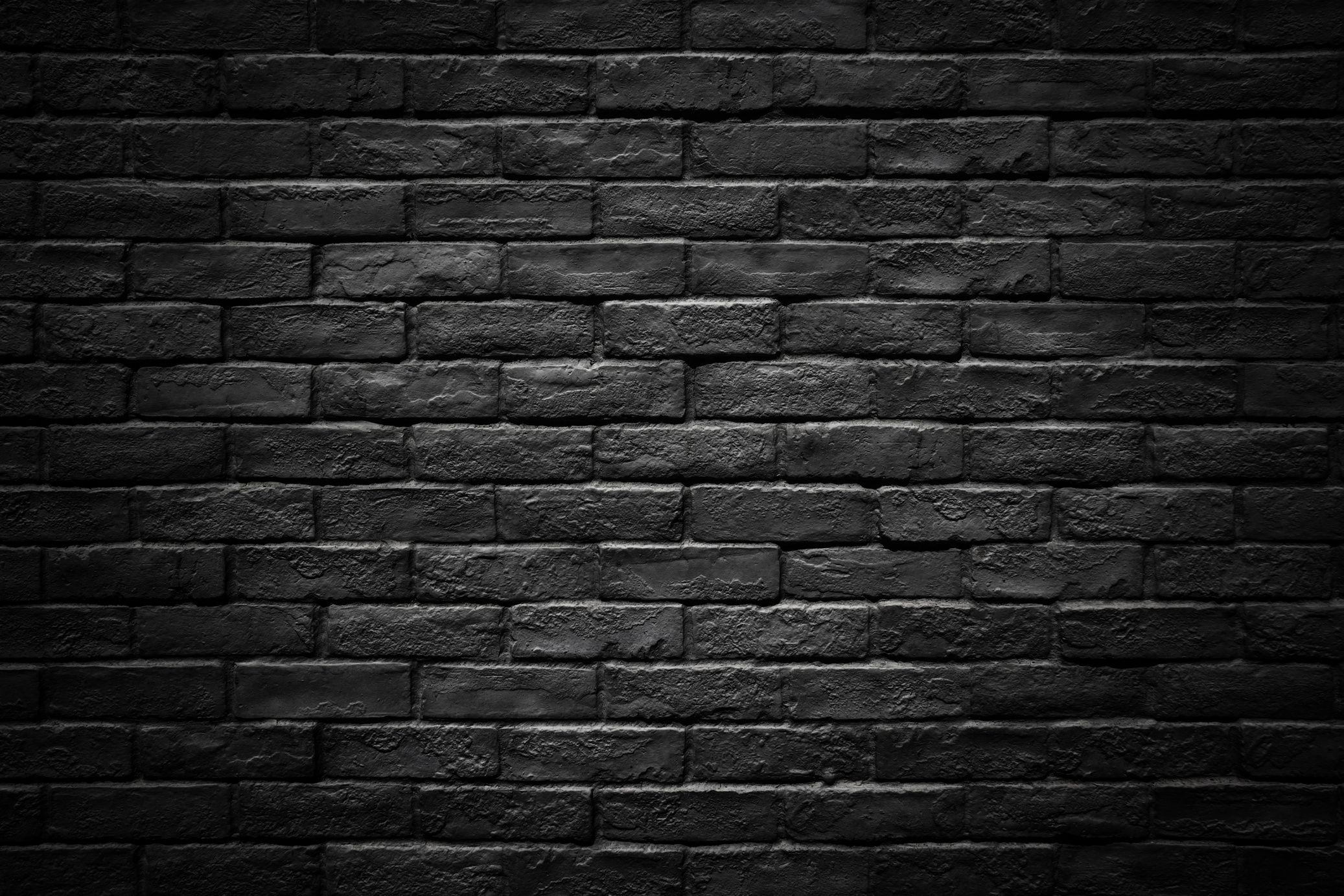 Black Brick Wall